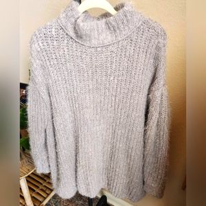 Oversized FP Fuzzy Sweater